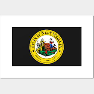 West Virginia Coat of Arms Posters and Art